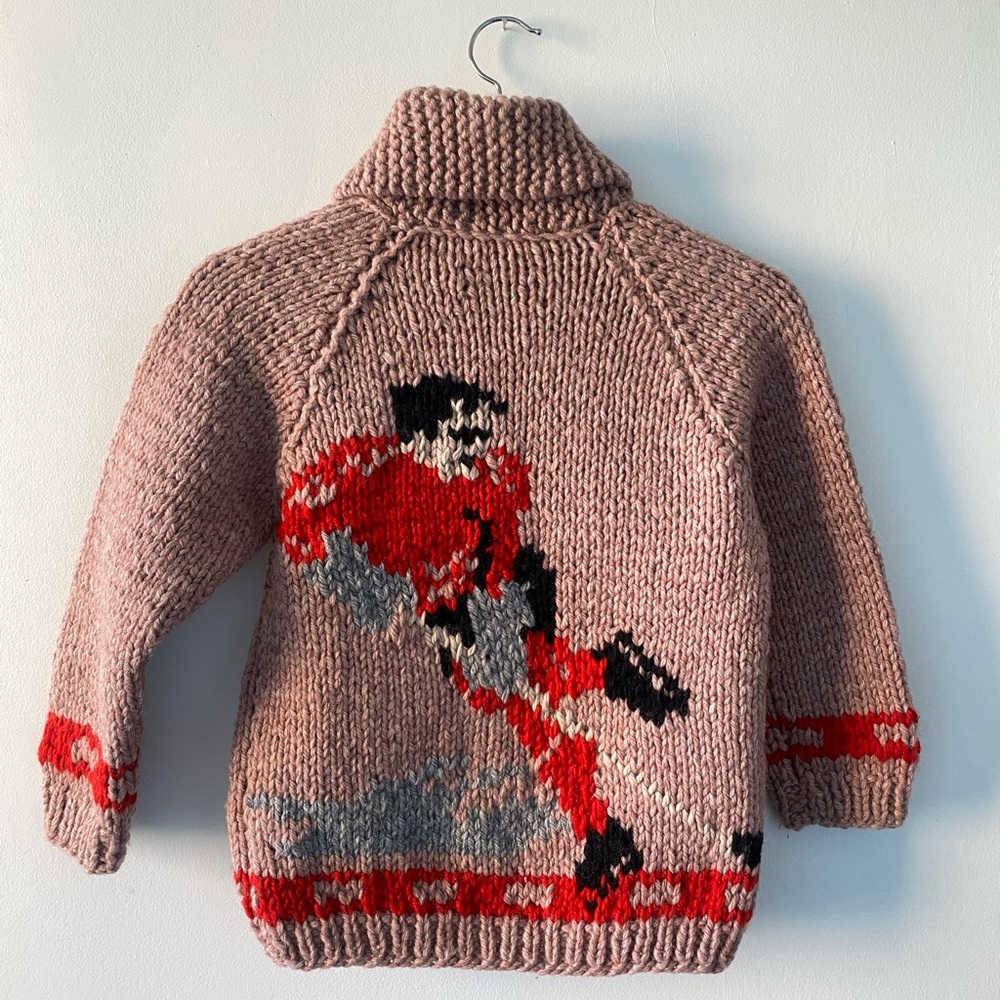 Beautiful vintage Cowichan sweater
